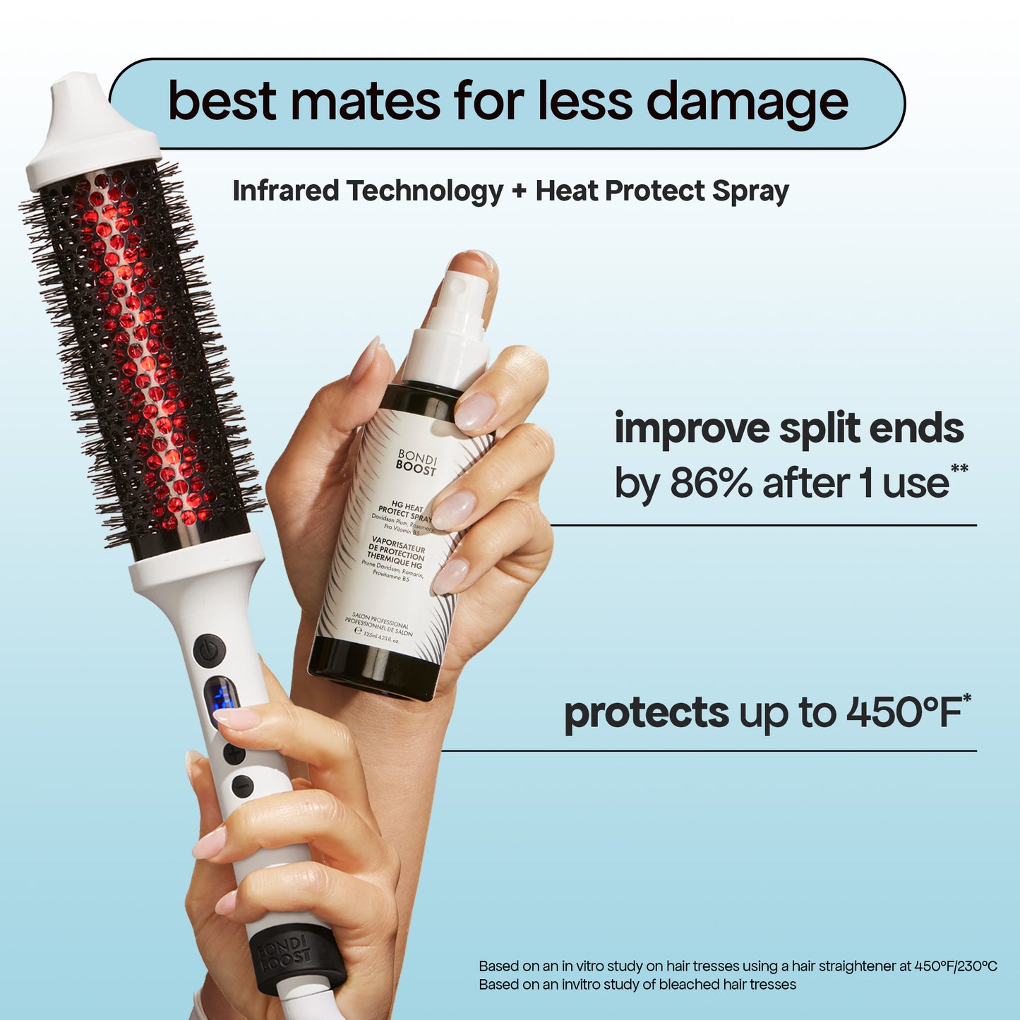 LONG BARREL INFRARED THERMAL BOUNCE BRUSH