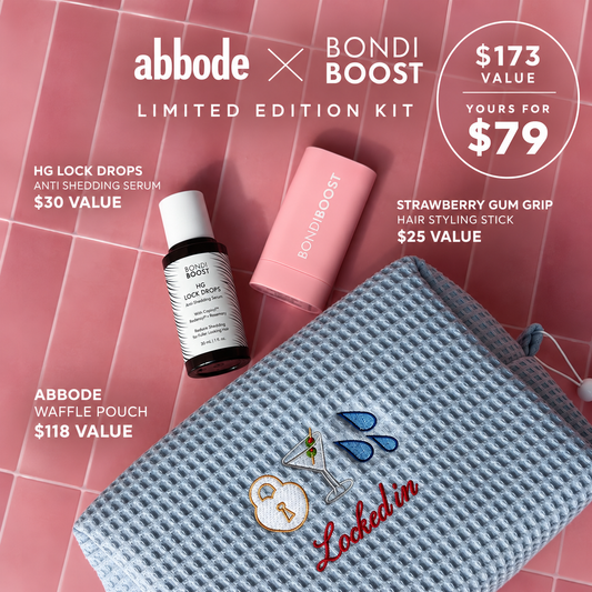 ABBODE x BONDIBOOST LIMITED-EDITION LOCKED IN HAIR ESSENTIALS BondiBoost.com