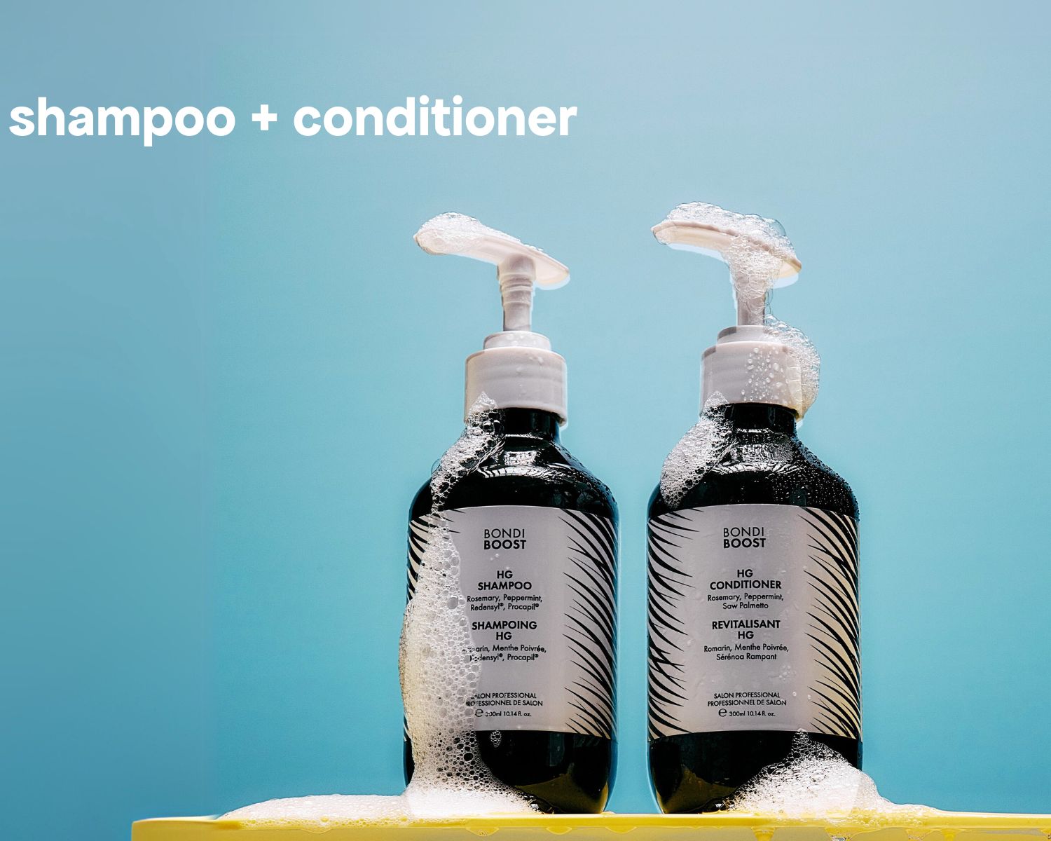 shampoo and conditioner banner