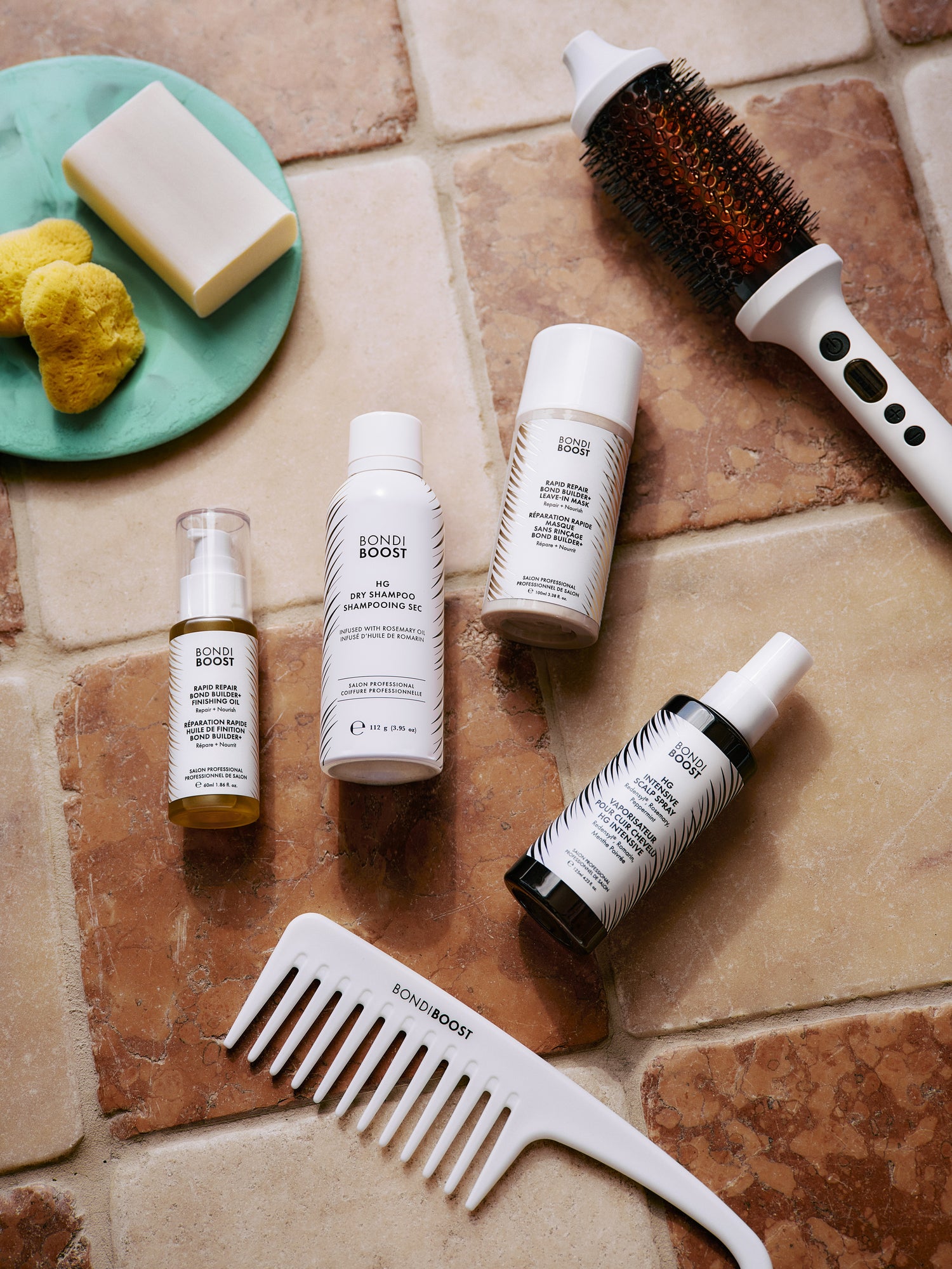 visual of products laid out 