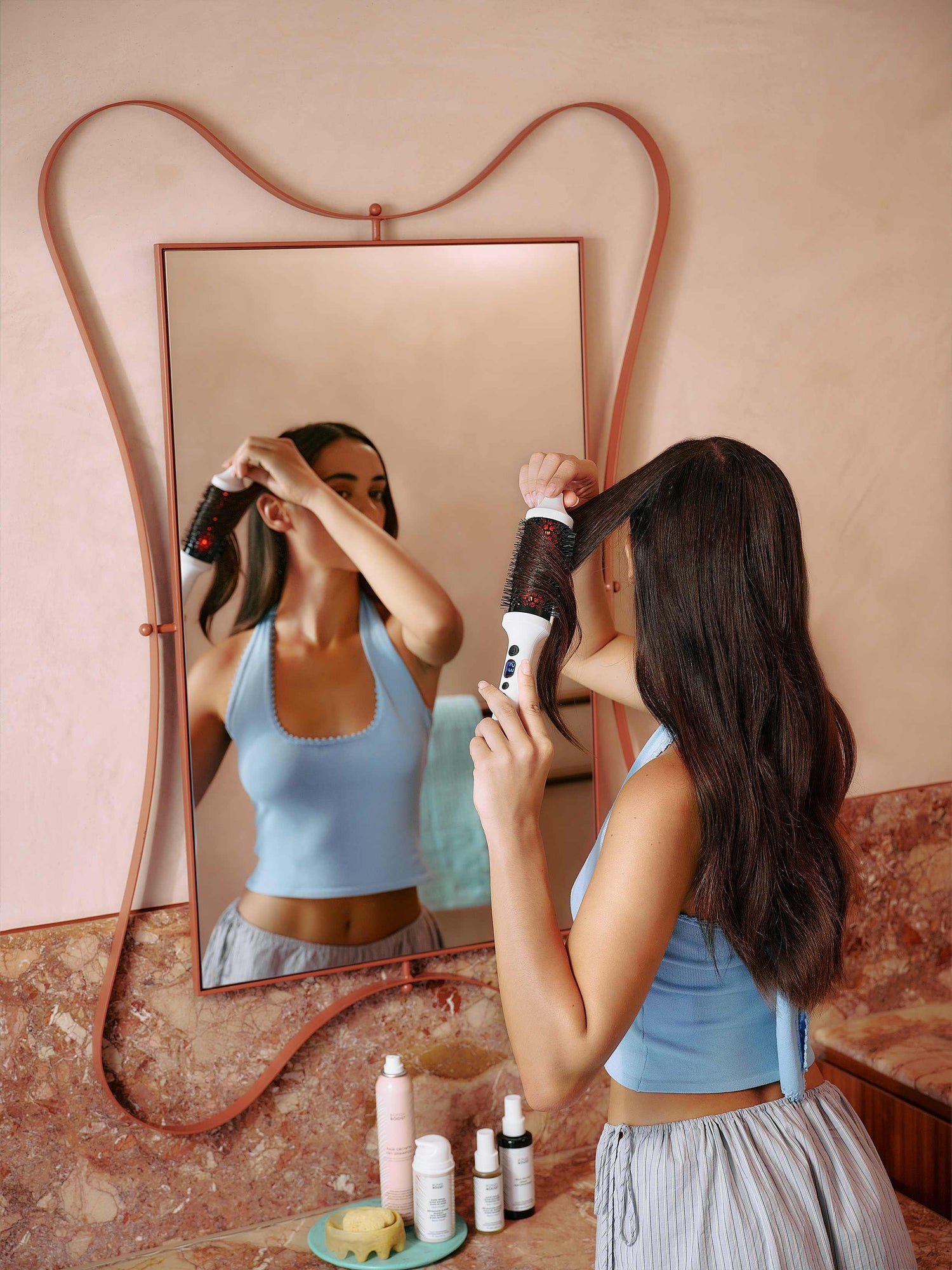 infrared thermal hair styling 