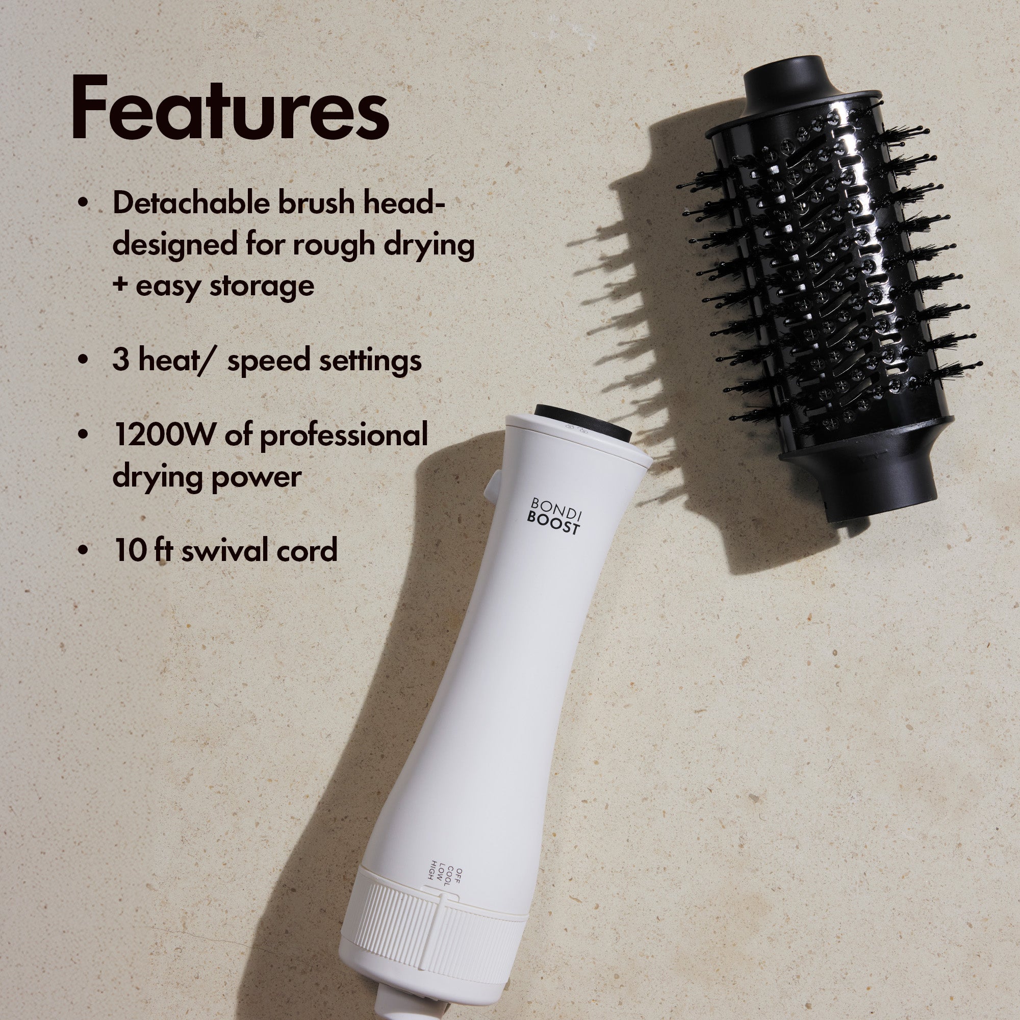 Outlet BondiBoost blowdry brush