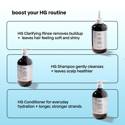 boost your routine with hg rinse 