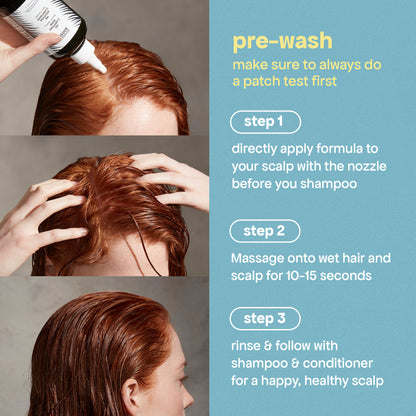 steps for the rinse 