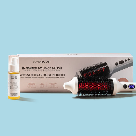 INFRARED THERMAL BOUNCE BRUSH & BOND BUILDER+ FINISHING OIL DUO