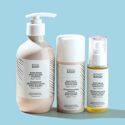 BOND BUILDER+ SHAMPOO, LEAVE-IN MASK & OIL TRIO