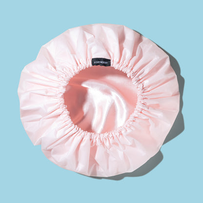 SATIN LINED SHOWER CAP