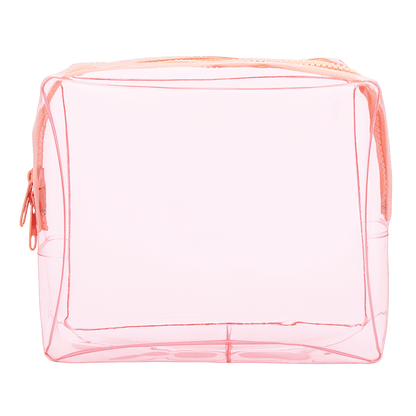 CLEAR TRAVEL BAG - PINK