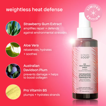 STRAWBERRY GUM HEAT PROTECT SPRAY & MIRACLE HAIR MASK - TIK TOK EXCLUSIVE