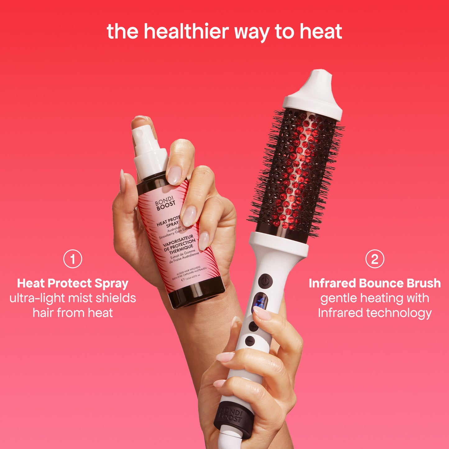 STRAWBERRY GUM HEAT PROTECT SPRAY & MIRACLE HAIR MASK - TIK TOK EXCLUSIVE