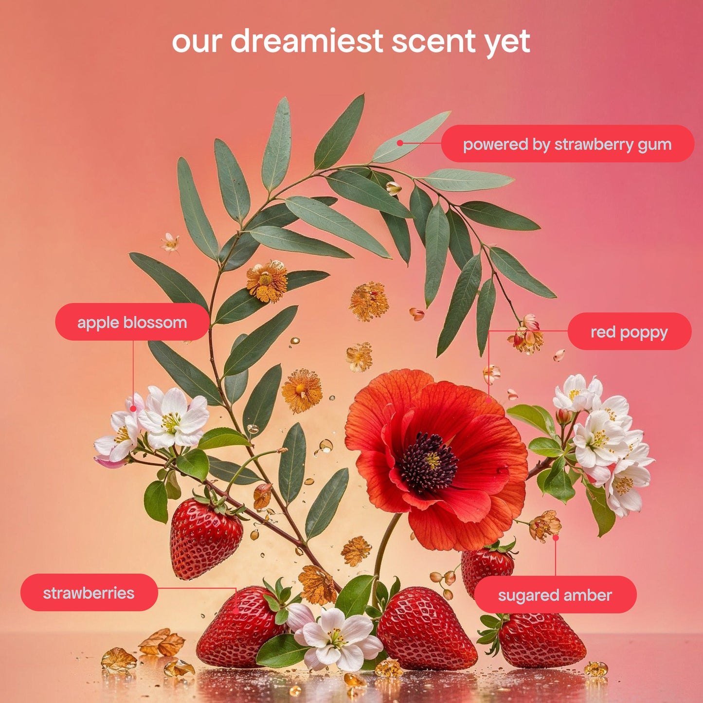 STRAWBERRY GUM HEAT PROTECT SPRAY - LIMITED EDITION