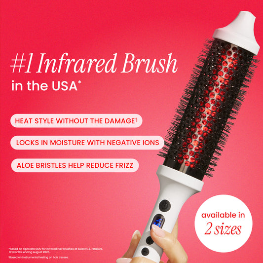 LONG BARREL INFRARED THERMAL BOUNCE BRUSH Bondi Boost