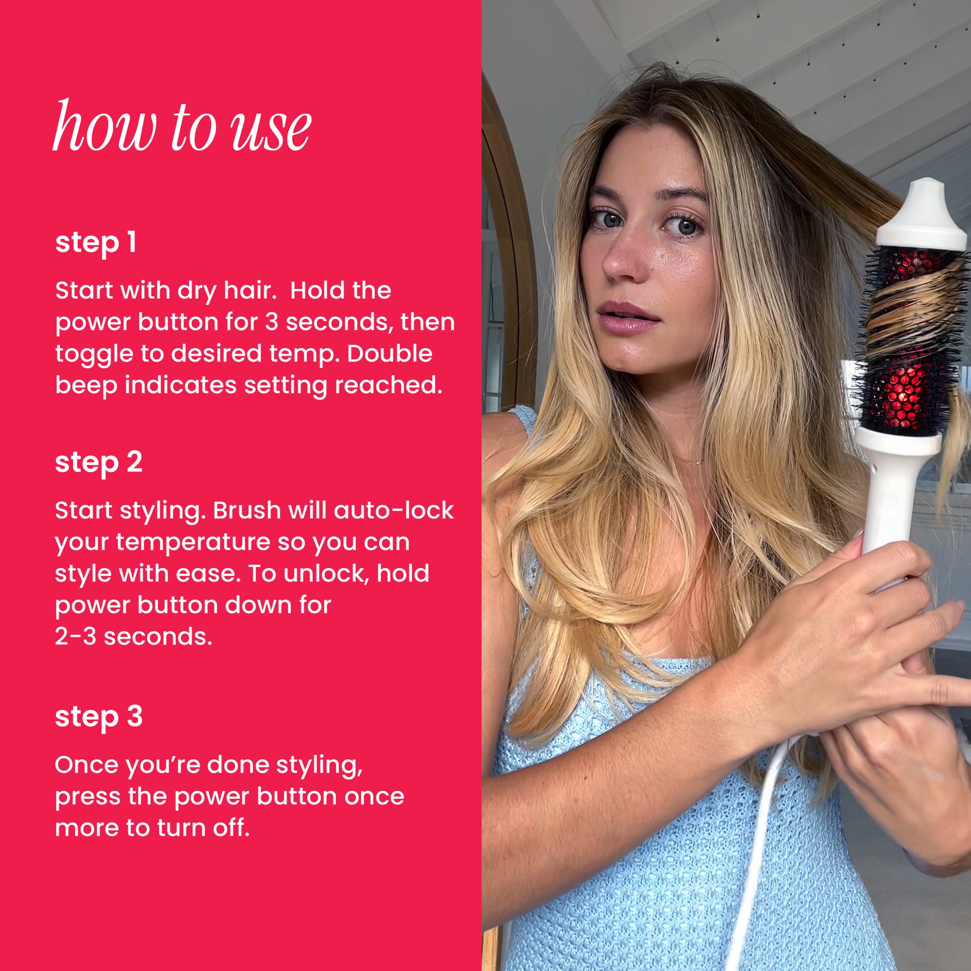 INFRARED THERMAL BOUNCE BRUSH Bondi Boost