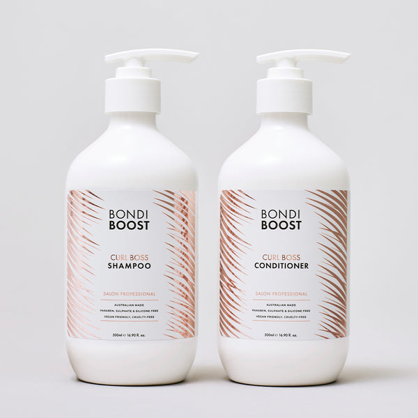Curl Boss Duo - Curl Boosting Shampoo + Conditioner