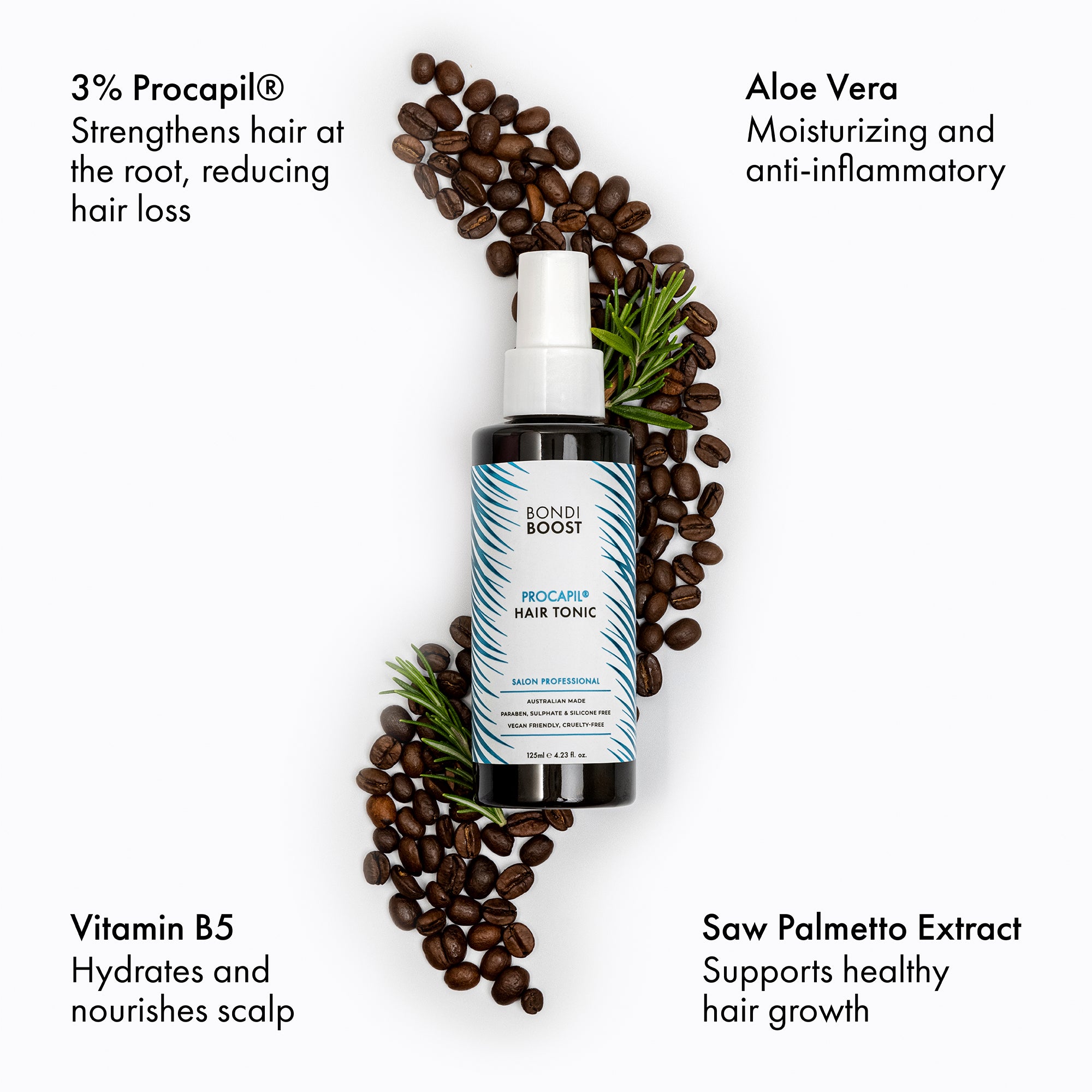 Procapil Hair Tonic - Protects and supports thinning hair – BondiBoost.com